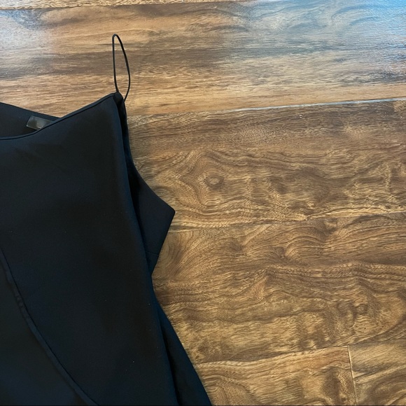 One shoulder bodycon dress in black Size 6 - Picture 3 of 10